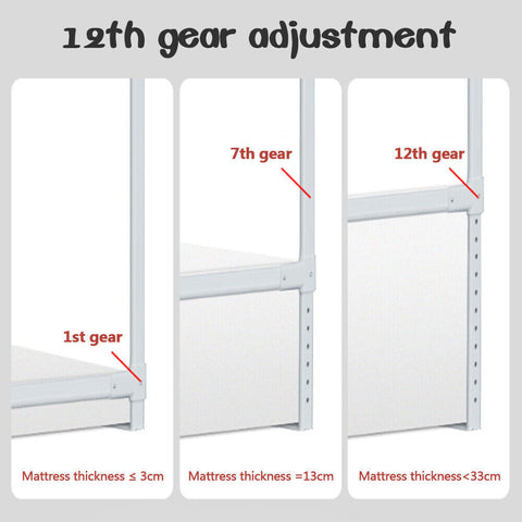 200cm Bed Safety Guard Folding Child Toddler Bed Rail Safety Protection Guard