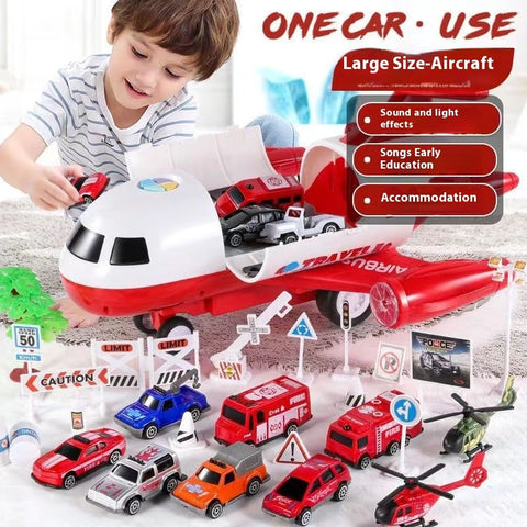Aircraft Car Children's Super Large Drop-resistant Education Baby Educational Toys