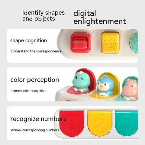 Pop-up Box Baby Finger Exercise Early Childhood Education Toys