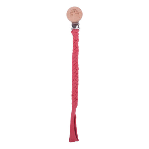 Baby Products Rainbow Beech Wood Pacifier Clip